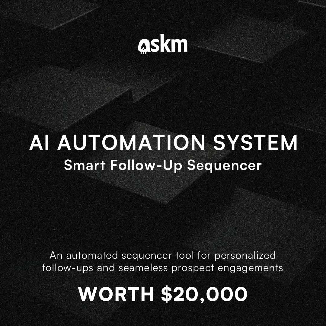 AI Automation System — Smart Follow-Up Sequencer