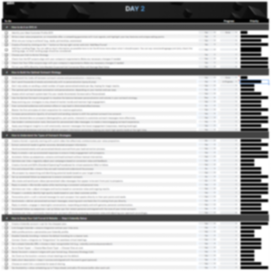 The Ultimate Step by Step Outreach Checklist